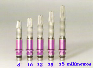 implante dental titanio